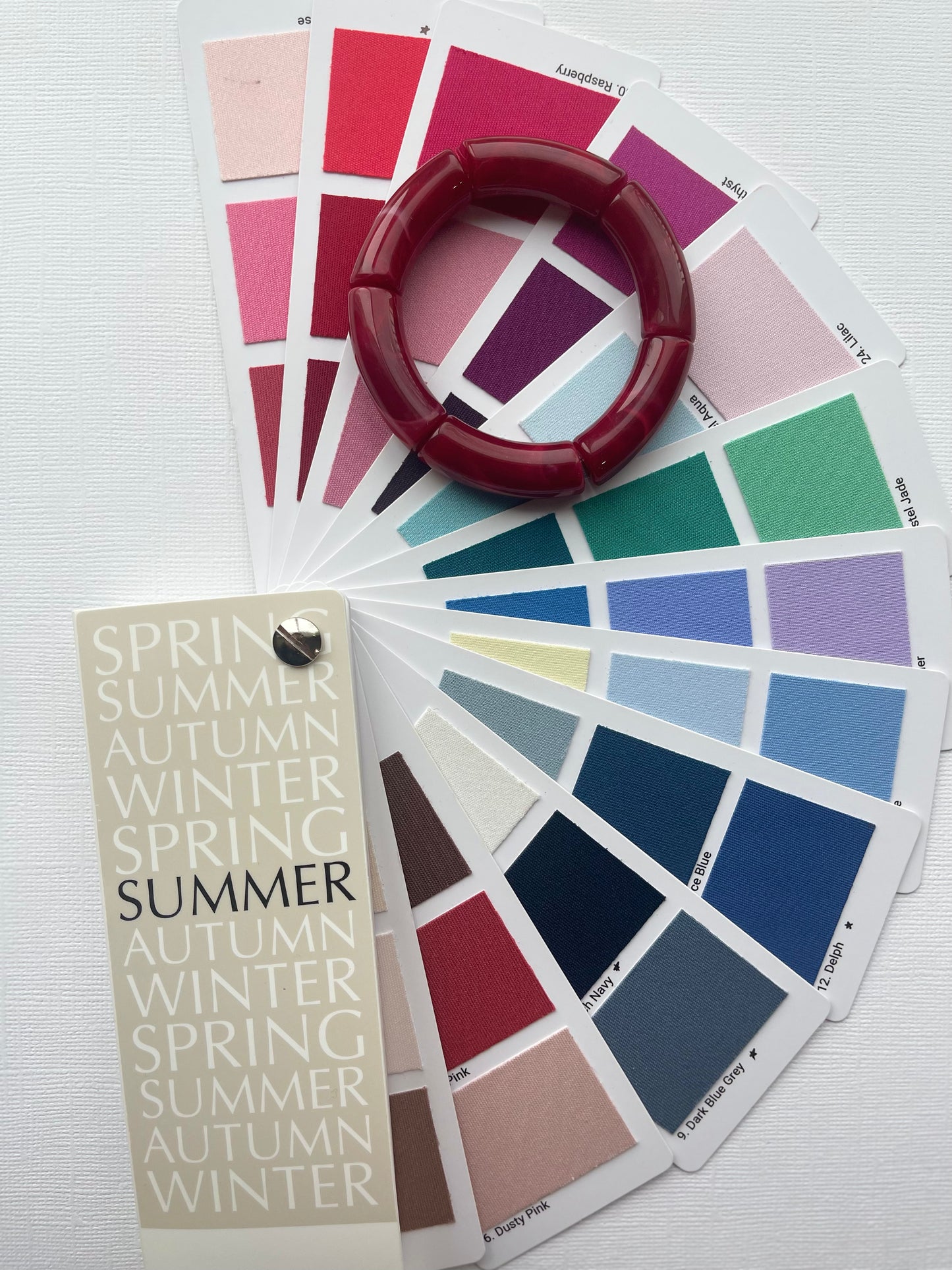 Marbled Burgundy Lola | Summer / Winter
