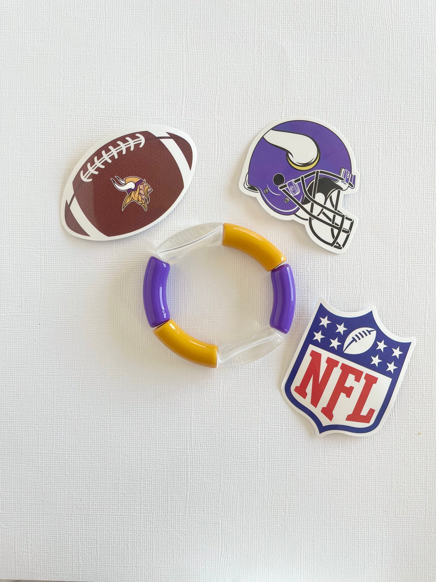 Purple & Gold Lola | Gameday Stacker