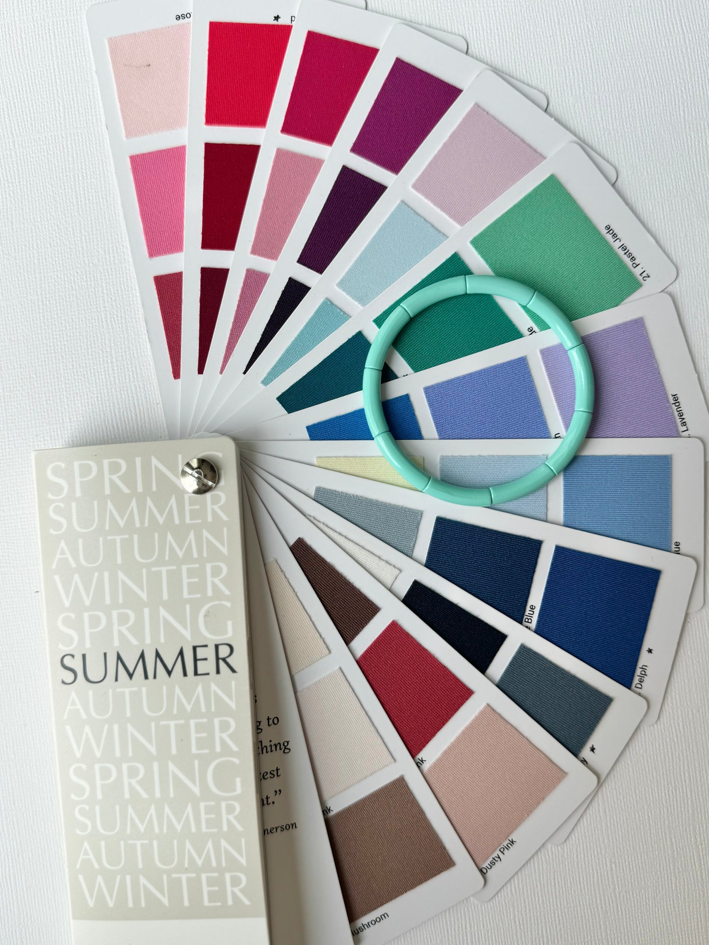 Pastel Jade/Aqua Luka | Summer