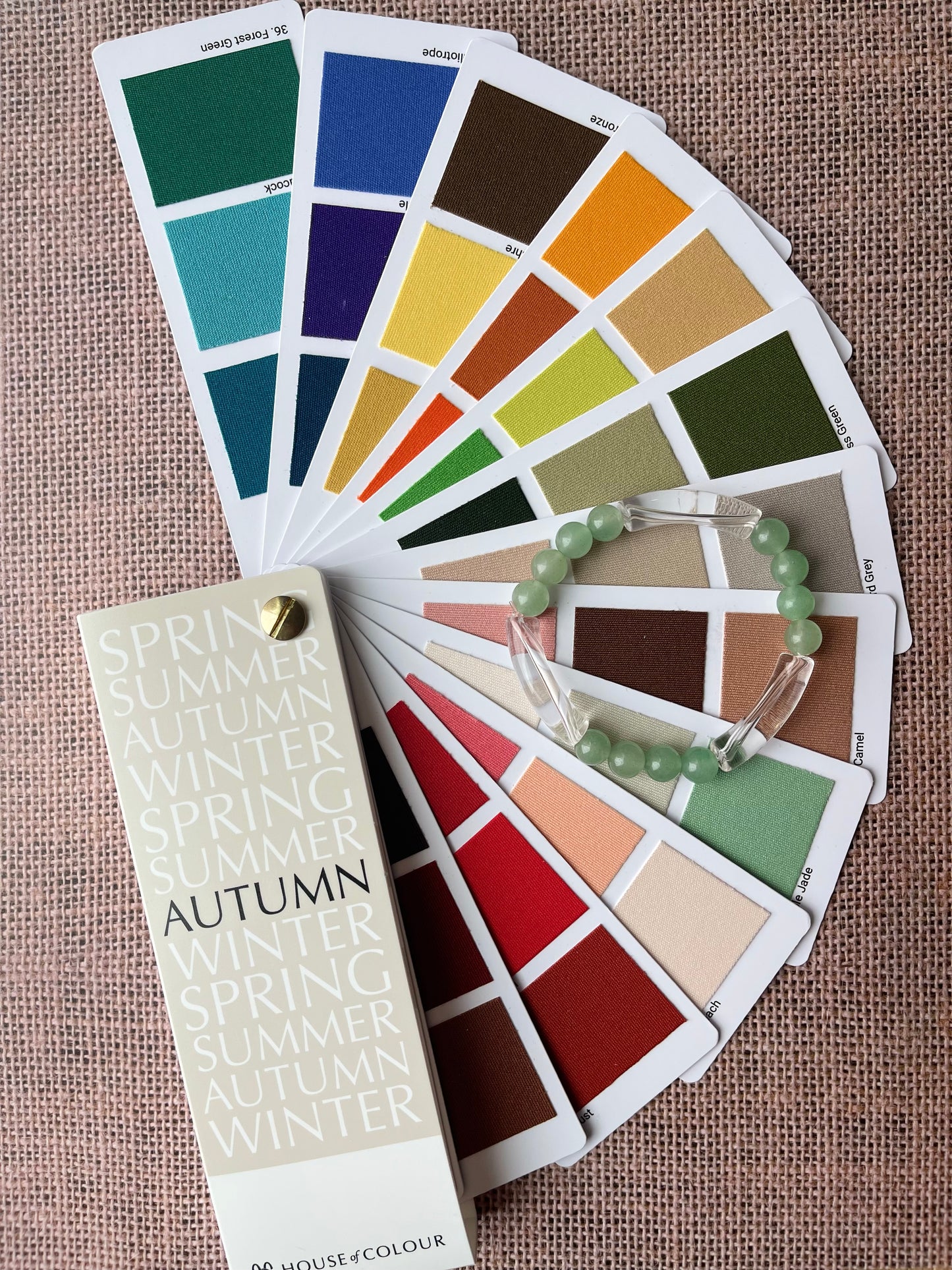 Apple Jade quartz + Clear Luiza | Autumn