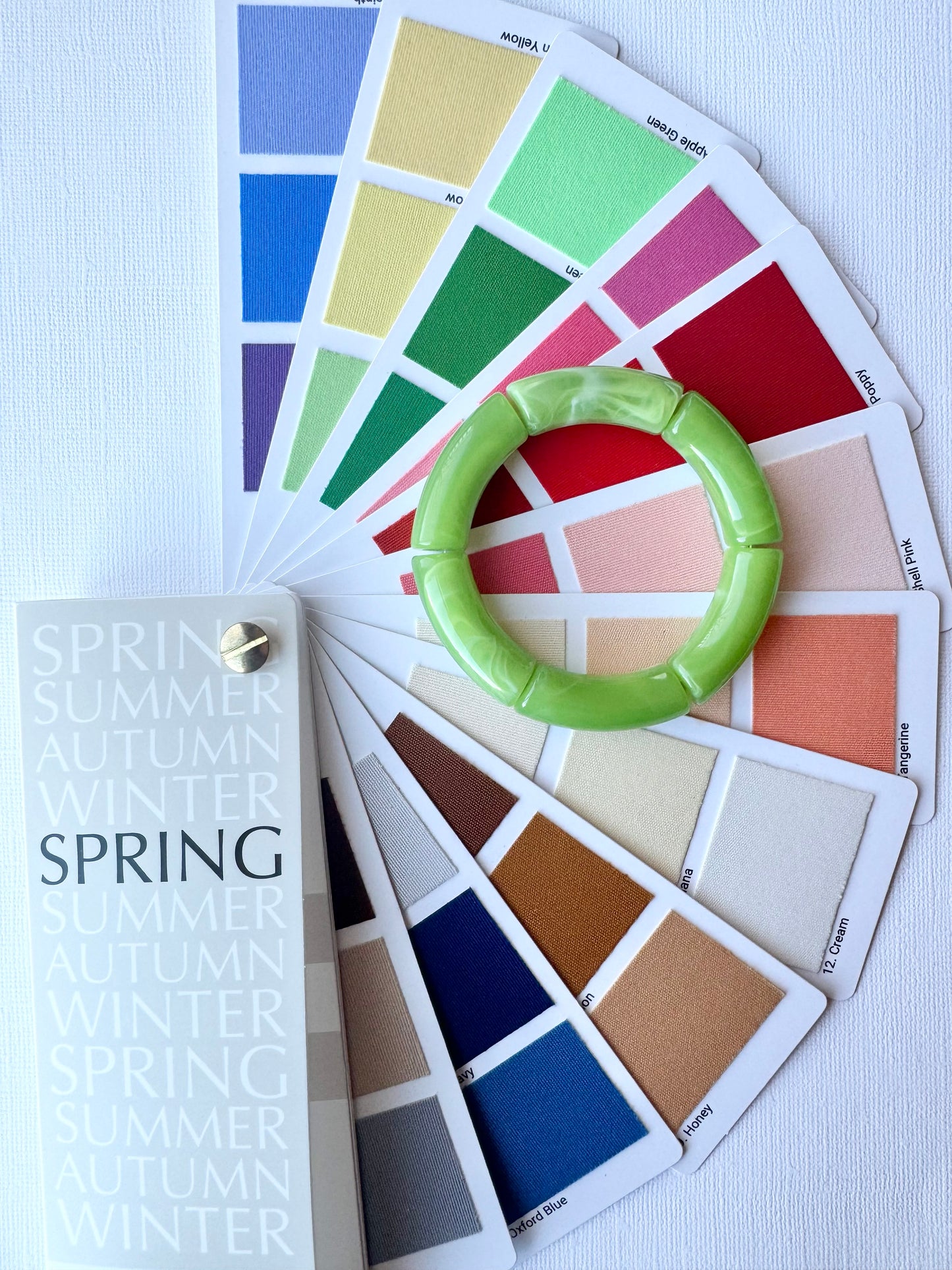 Marbled Bright Mint Lola | Spring