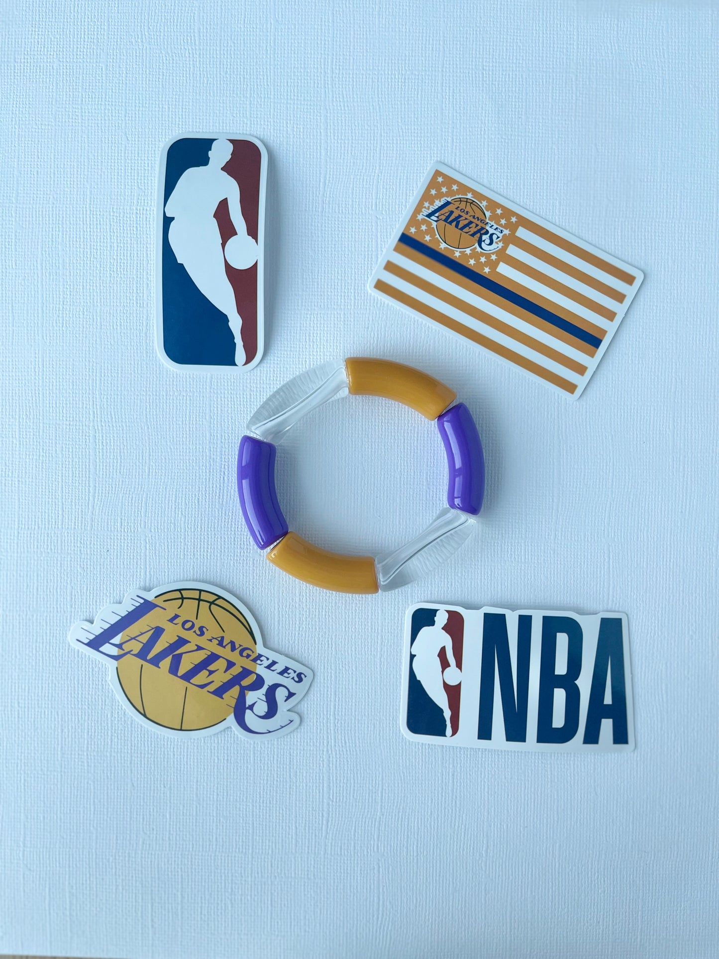 Purple & Gold Lola | Gameday Stacker