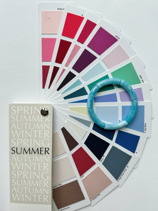 Marbled light blue Luna | Summer & Spring