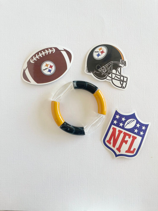 Black & Gold Lola | Gameday Stacker