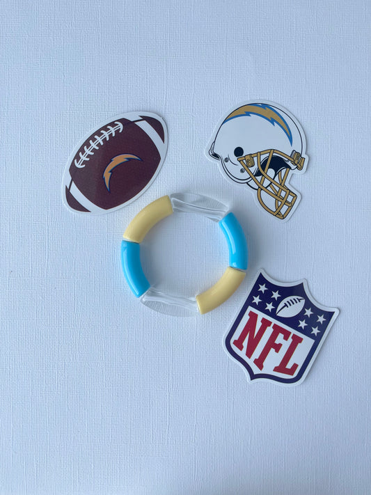 Blue & Yellow Lola | Gameday Stacker