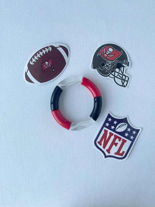 Red & Black Lola | Gameday Stacker