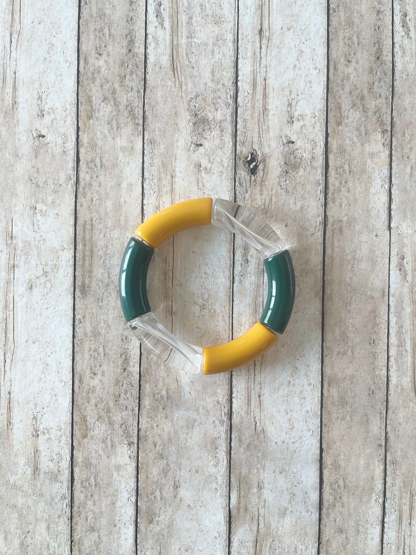 Green & Gold Lola | Gameday Stacker
