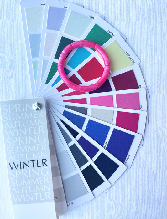 Marbled Fuchsia Luna | Winter