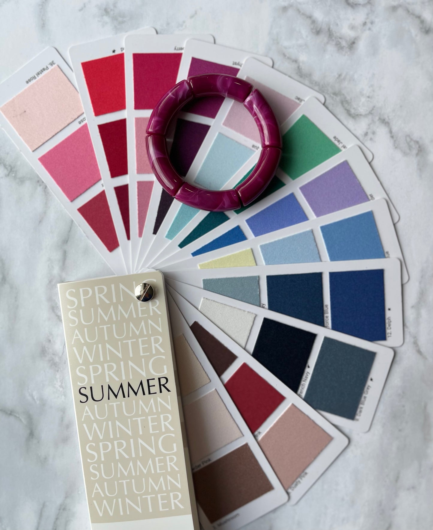 Marbled Amethyst / Fuchsia Lola | Summer / Winter